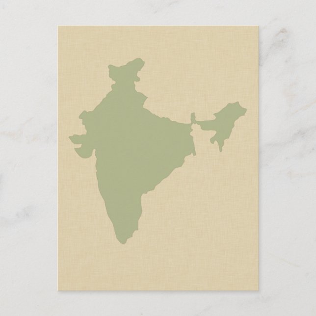 Coriander Blue Spice Moods Indien Postkarte (Vorderseite)