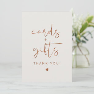 CORIANDER Bohemisch Burnt Orange Cards & Gifts Zei Einladung