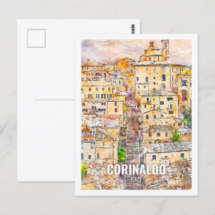 Corinaldo Italien Berühmte Sehenswürdigkeiten Postkarte