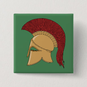 Corinthian Helmet Button