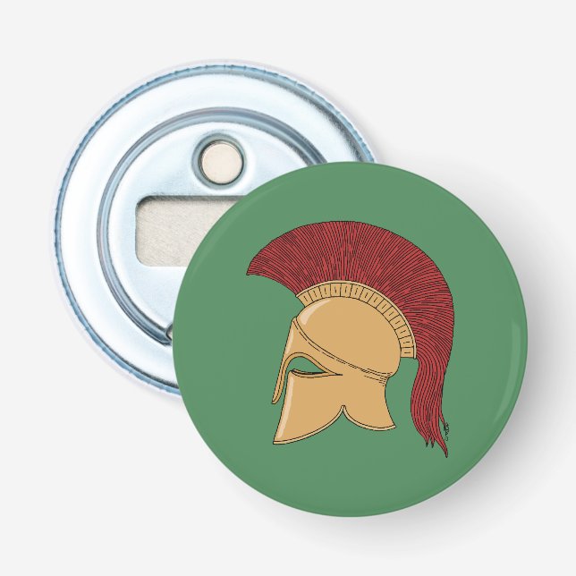 Corinthian Helmet Flaschenöffner (Vorderseite)