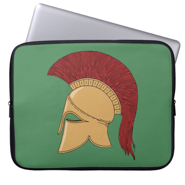 Corinthian Helmet Laptopschutzhülle (Vorderseite)