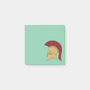 Corinthian Helmet Post-it Klebezettel