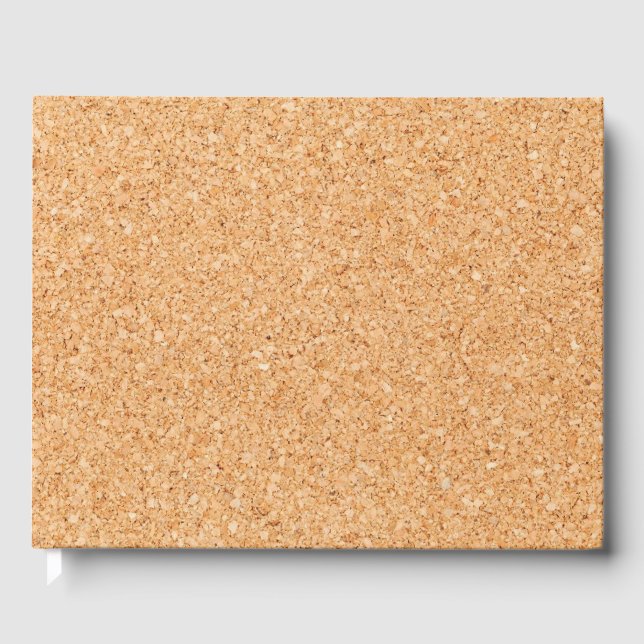Cork Board Gästebuch (Vorderseite)