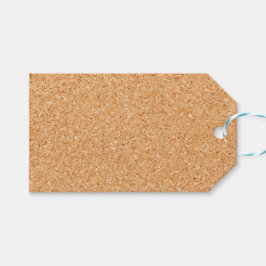 Cork Board Geschenkanhänger