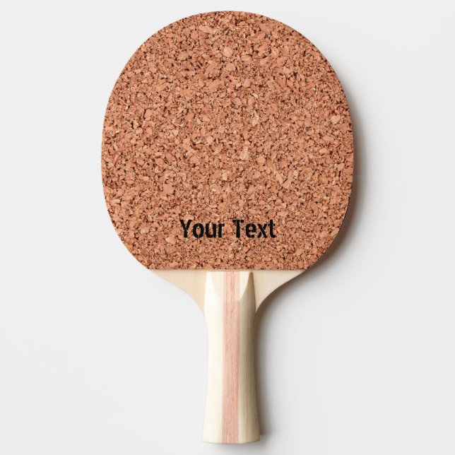 Cork Board Tischtennis Schläger (Vorderseite)