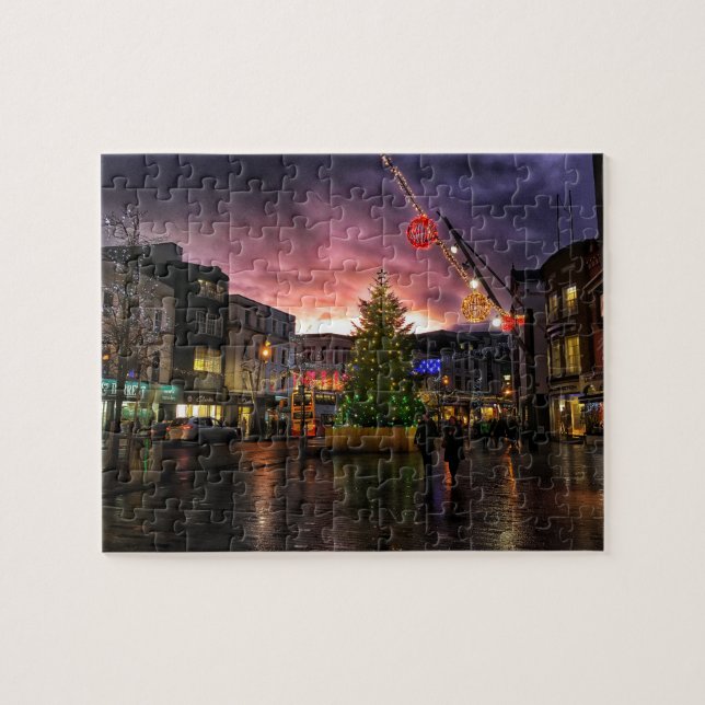 Cork City Ireland am Weihnachtspuzzle (Horizontal)