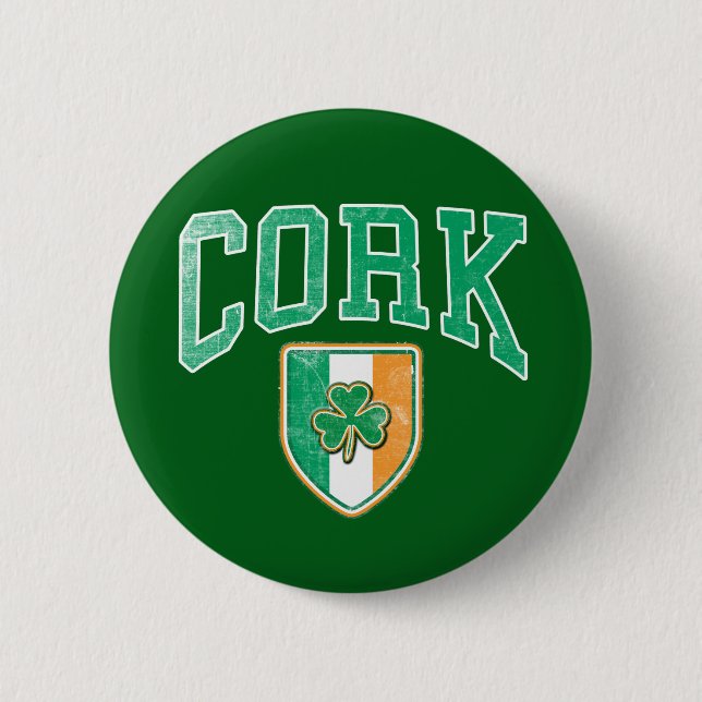 Cork Ireland Button (Vorderseite)