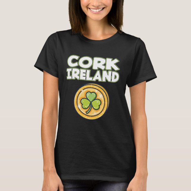 Cork Ireland  Saint Patrick s Day Historical City T-Shirt (Vorderseite)