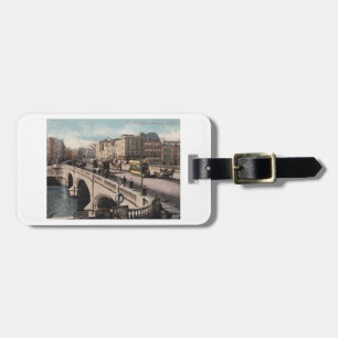 Cork Ireland, St Patrick's Bridge c1904 Vintag Po Gepäckanhänger