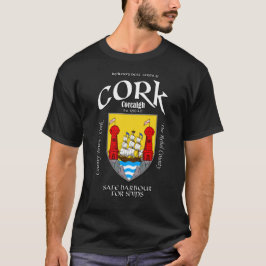 Cork Ireland Wappen T - Shirt