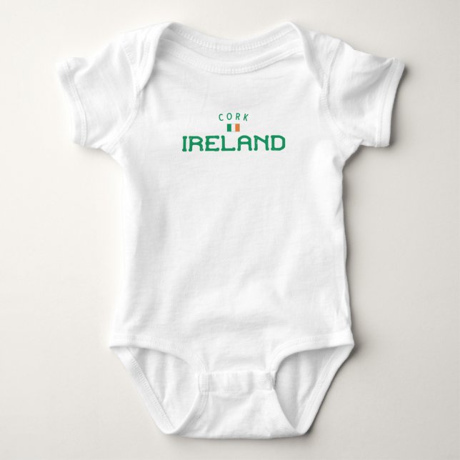 Cork Irland Baby Strampler (Vorderseite)