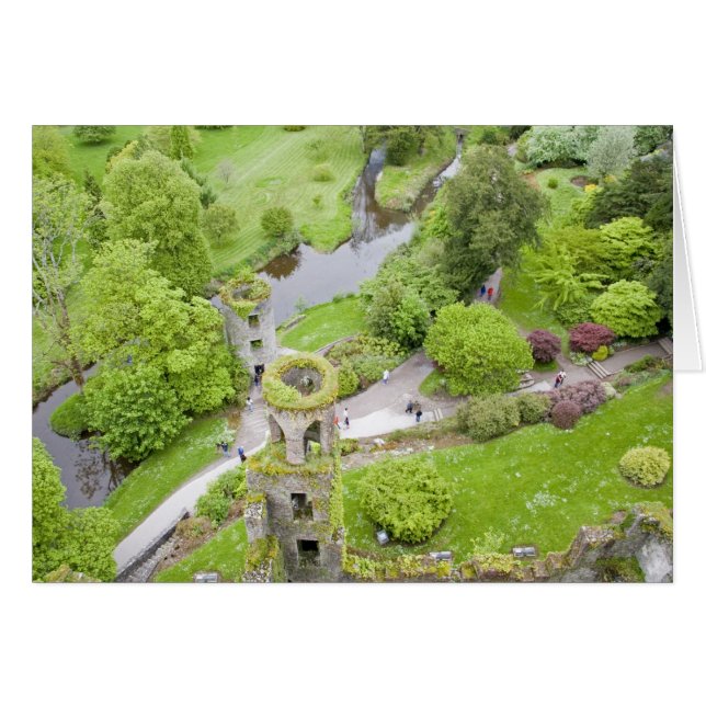 Cork, Irland. Das berüchtigte Schloss Blarney (Vorderseite (Horizontal))