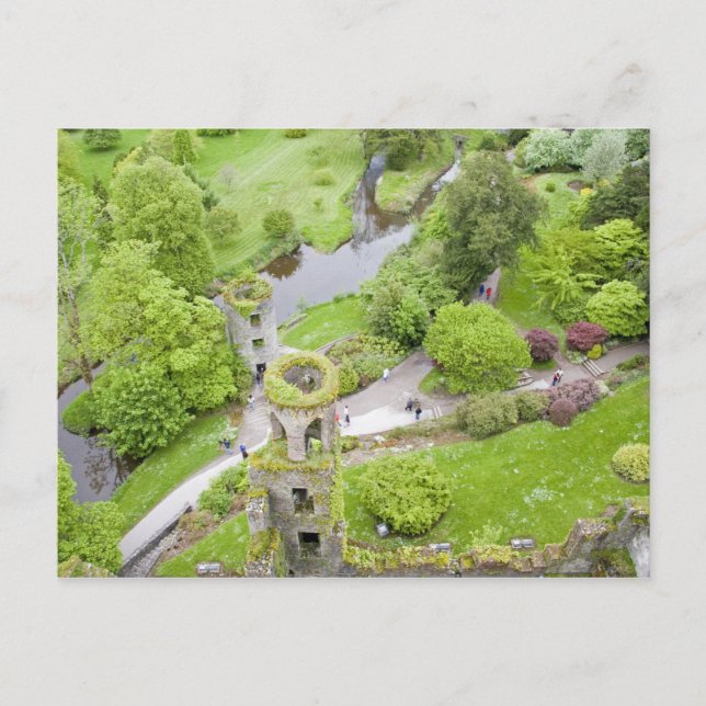 Cork, Irland. Das berüchtigte Schloss Blarney Postkarte (Vorderseite)
