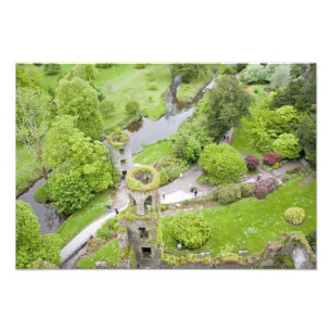 Cork, Irland. Die berüchtigte Burg Blarney Fotodruck