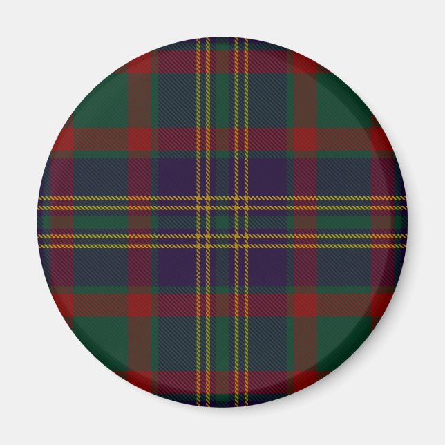 Cork Landkreis Irish Tartan Magnet (Vorne)