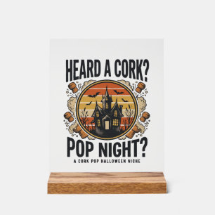 Cork Pop Halloween Maison Hantée Vintage Chemise_1