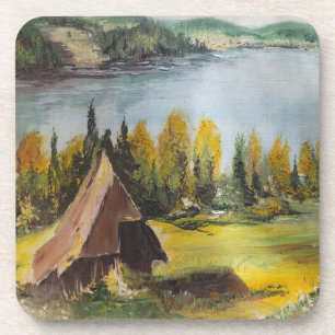 Cork Untersetzer Set Ann Hayes Chalet am See