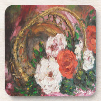 Cork Untersetzer Set Ann Hayes Painting Blume Bask