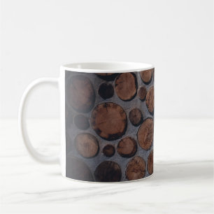 Cork wood decors kaffeetasse