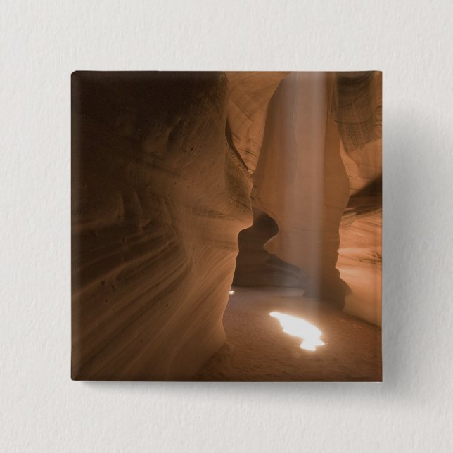 Corkschraube in der oberen Antelope Canyon, Navajo Button (Vorderseite)