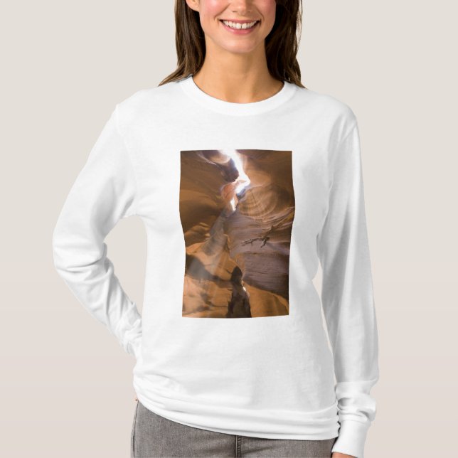 Corkschraube in der oberen Antelope Canyon, Navajo T-Shirt (Vorderseite)