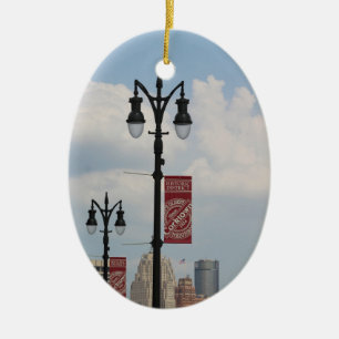 Corktown, Detroit, Michigan Schmuck Keramikornament
