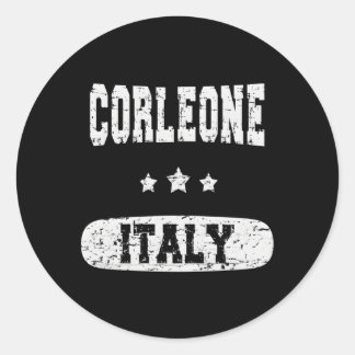 Corleone Italien Runder Aufkleber