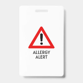 Corn Allergy Alert Ausweis