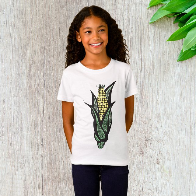 Corn Cob Girls T - Shirt (Von Creator hochgeladen)