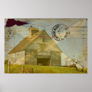 Corn Crib Poster