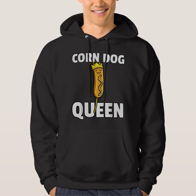 Corn Dog Queen Costume For Youth  Hoodie (Vorderseite)