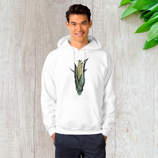 Corn on the Cob Rustic Farmhouse Vegetable Hoodie (Von Creator hochgeladen)