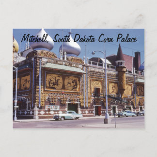 Corn Palace Mitchell South Dakota Postkarte