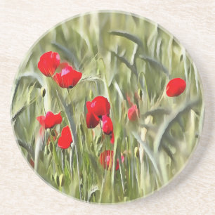 Corn Poppies Untersetzer