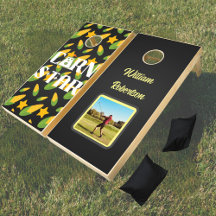 "Corn Star" personalisiertes Foto und Monogramm