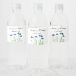 Cornblumen Wildblumen Blume Hochzeit Wasserfarbe
