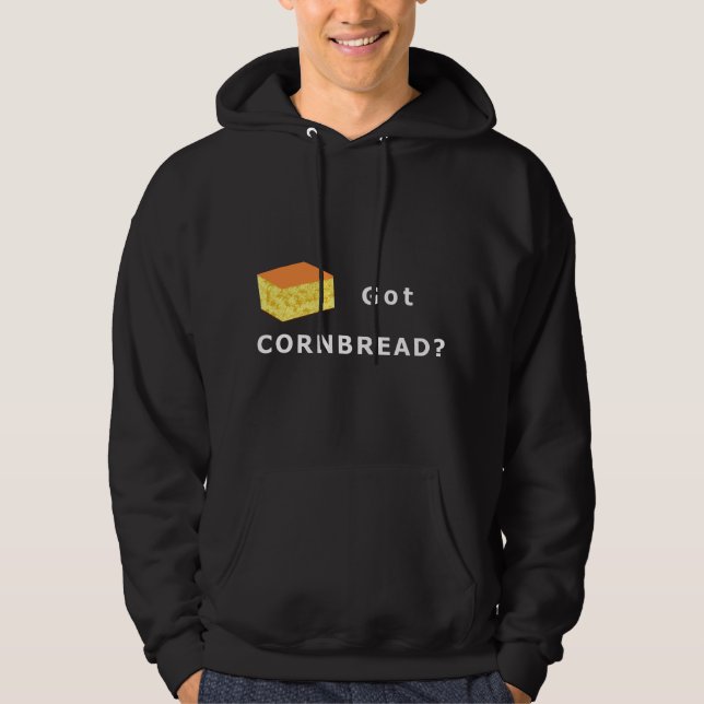 Cornbread Funny Food  Hoodie (Vorderseite)