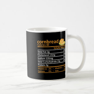 Cornbread Nutrition Food Erntedank Kostüm Chri Kaffeetasse