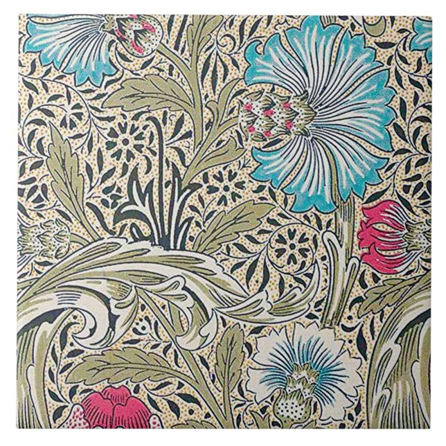 Corncockle, William Morris Fliese (Vorderseite)