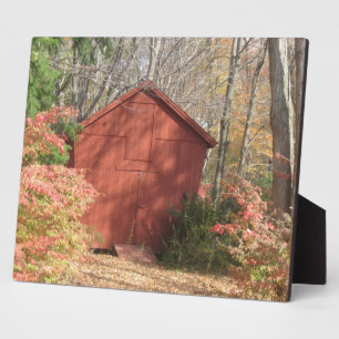 Corncrib Plaque Fotoplatte