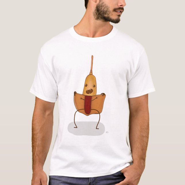 Corndog Blitzgeber T-Shirt (Vorderseite)