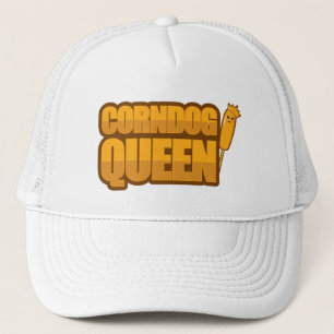 Corndog Queen Corn Hund Liebhaber Geschenk Truckerkappe