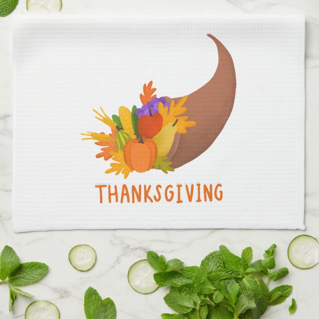 Corne De Serviette De Cuisine En Plein (Plié)