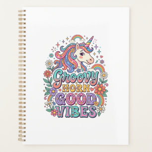 Corne Groovy Licorne Bonnes Vibrations Charmant PO