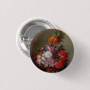 Cornelis Johannes van Hulsteijn Vase mit Blume Button