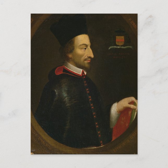 Cornelius Jansen Bishop of Ypres Postkarte (Vorderseite)