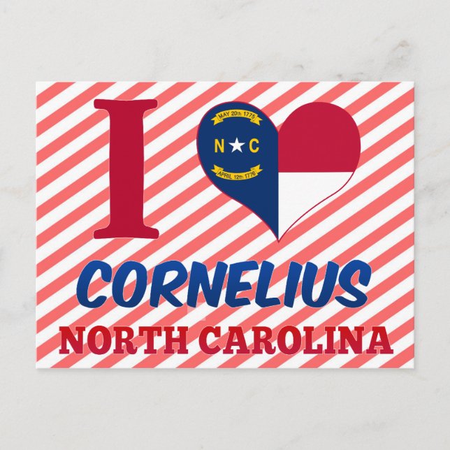Cornelius, North Carolina Postkarte (Vorderseite)