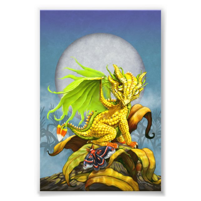 Corner Dragon 4x6 Print Fotodruck (Vorne)