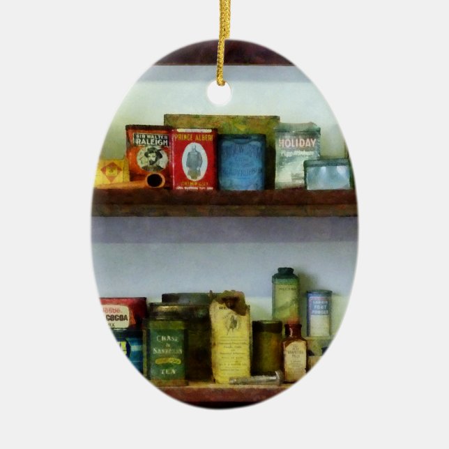 Corner Grocershop Keramikornament (Vorne)